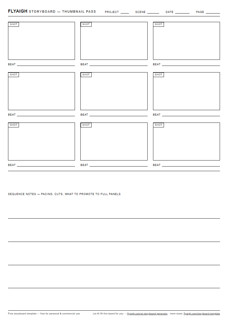 9-panel thumbnail grid